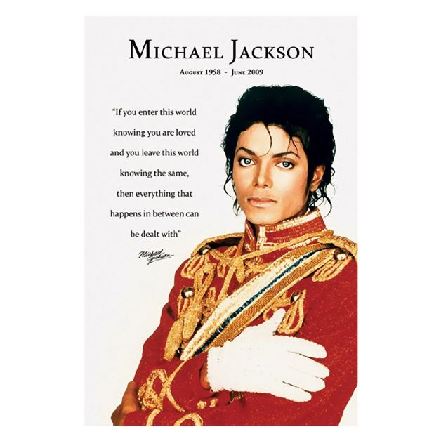 Michael Jackson Framed Posters